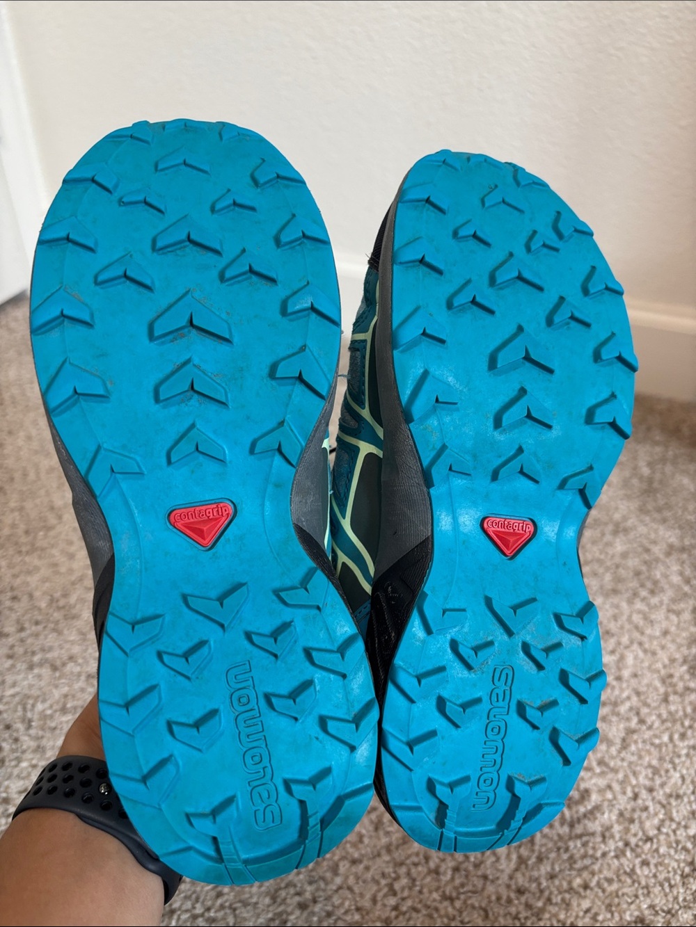 Salomon Speedcross Kids Trail Running Shoes Size 2 | outdoor | hiking | active - Picture 7 of 9